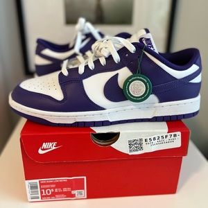 Nike Dunk Low Mens size 10.5 - court purple